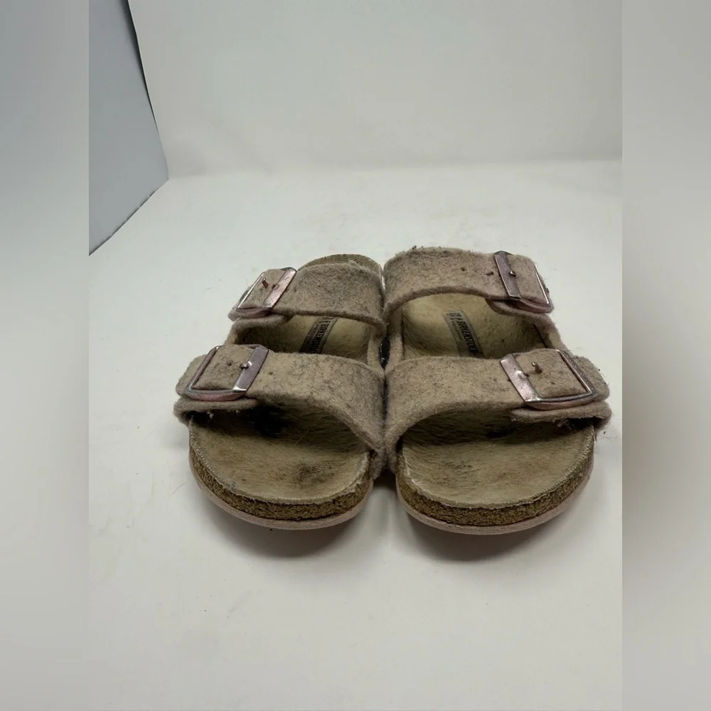 Birkenstock Arizona Rivet Wool Sandal Size C11